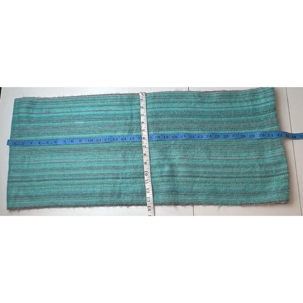 Alpaca Infinity Scarf Green Blue Yellow Pink Red 14 x 64